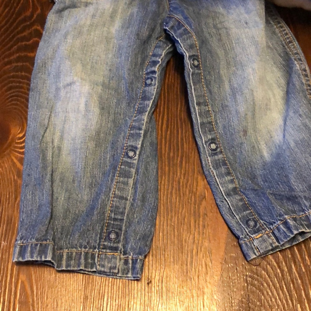 Denim Overalls - Picture 2 of 4